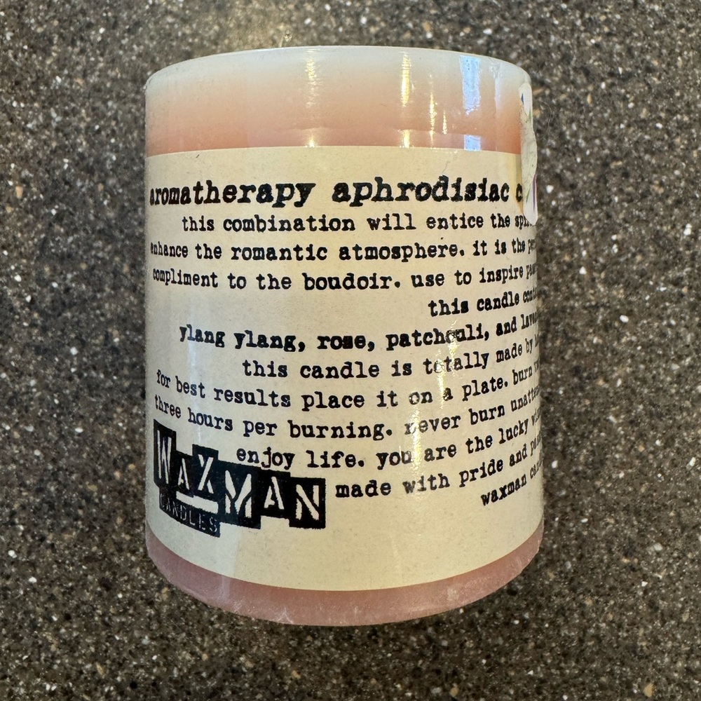 NWOT Waxman Candle